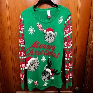 Meowy Christmas sweater